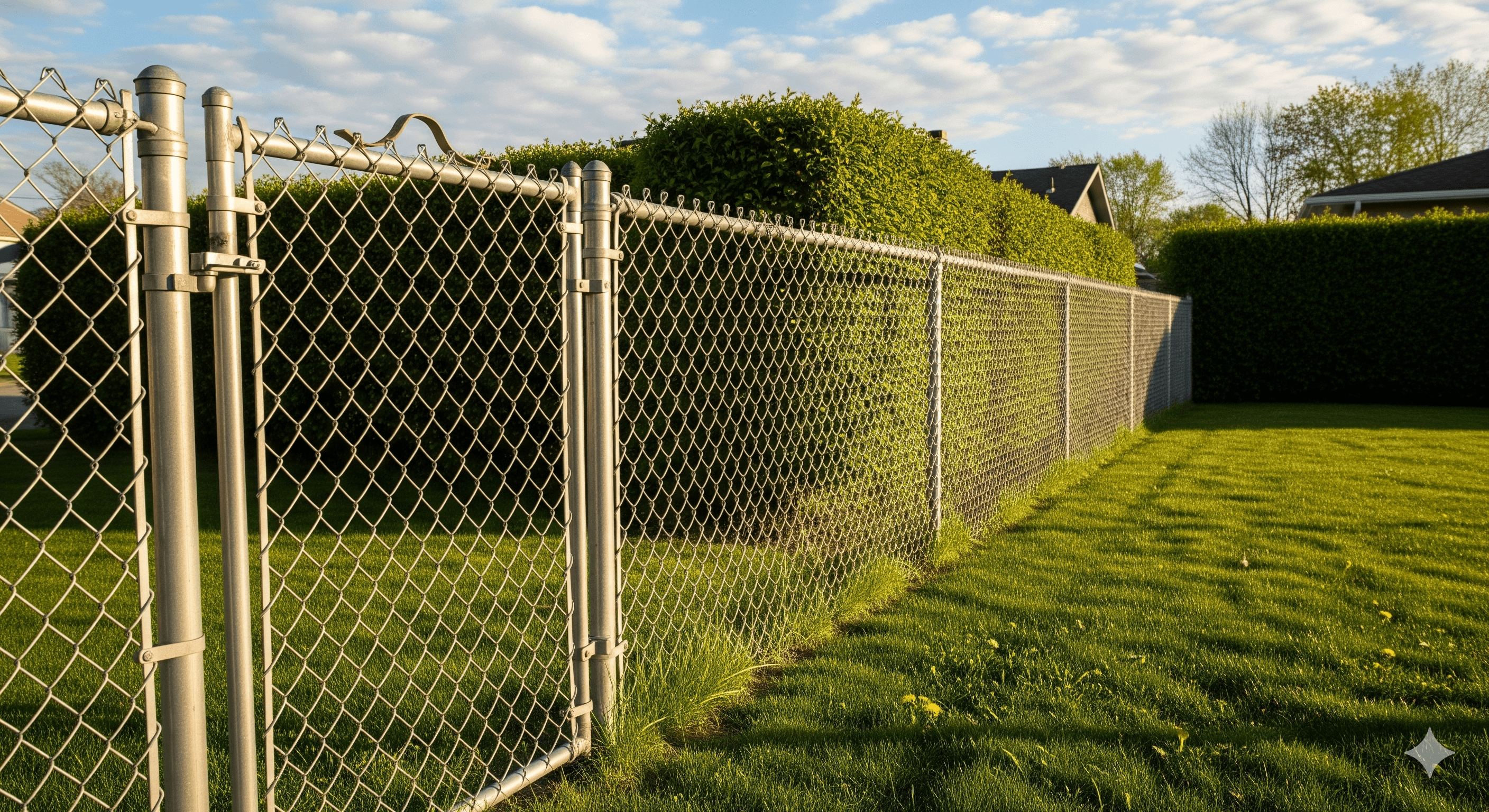 Chain-link fence