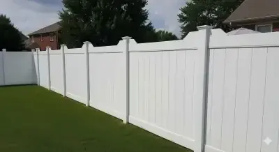 Vinyl fence