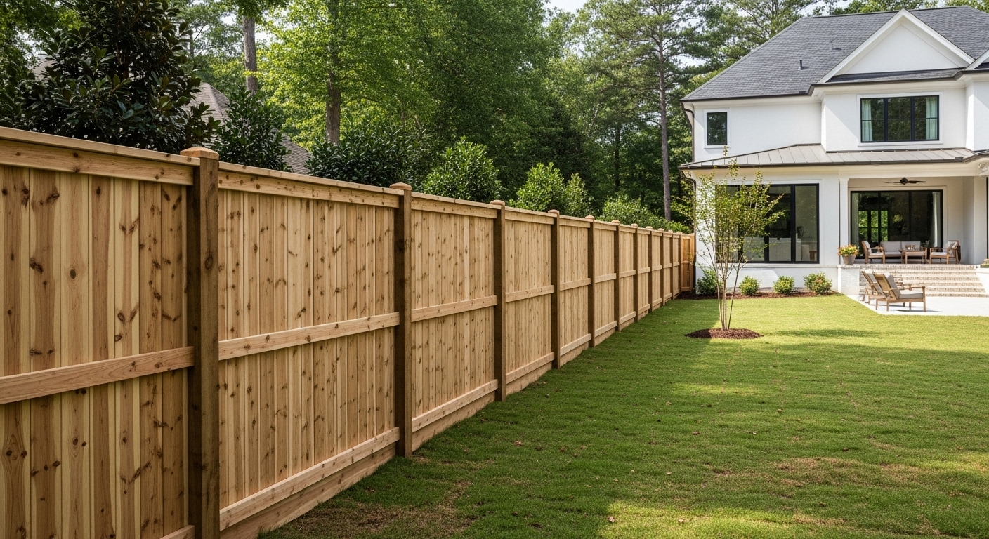 Fence installation