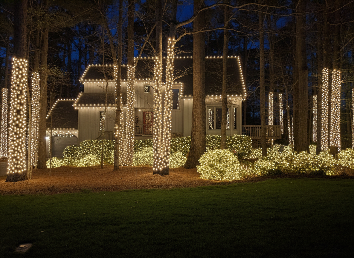 Holiday lighting display